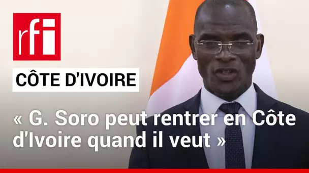 Côte d'Ivoire : entretien avec V. Diomandé, ministre ivoirien de l'Intérieur et de la sécurité • RFI