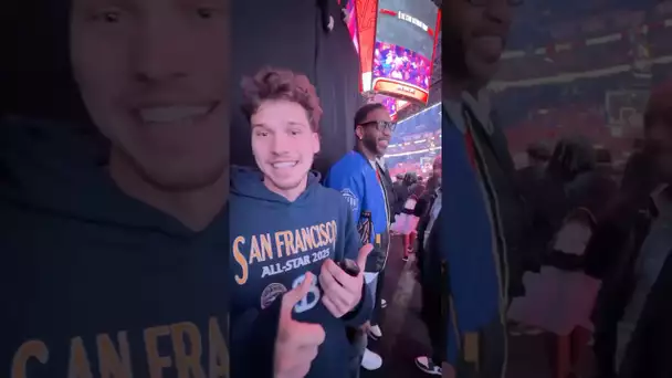 Jesser was front and center all night, including being the NBA ID Member Rep for #ATTSlamDunk 🔥