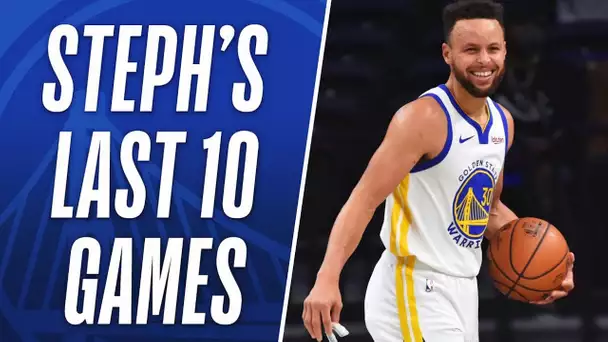 Steph's BEST 3's from HISTORIC Shooting Stretch! 🔥