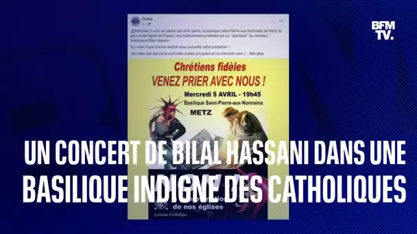 Un concert de Bilal Hassani dans une ancienne basilique provoque la colère de catholiques radicaux