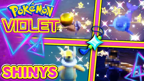 MES 4 PREMIERS SHINYS SUR POKEMON VIOLET & ECARLATE ! ✨