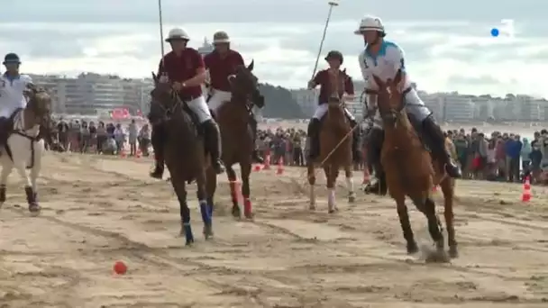 La Baule : un match de polo sur la plage