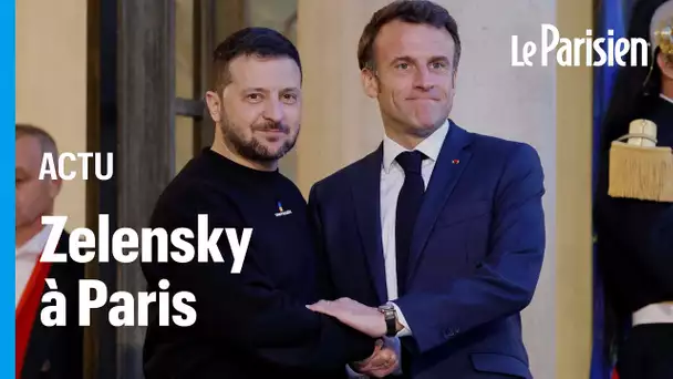 Guerre en Ukraine : Volodymyr Zelensky en visite éclair à Paris pour un dîner à l’Élysée