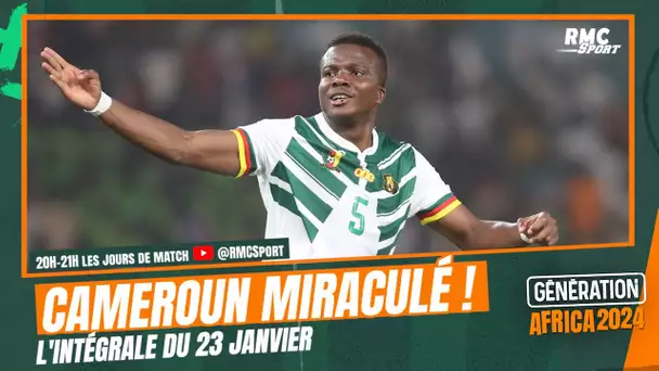 CAN 2023 :Le miracle du Cameroun, L'Algérie tremble!  L'intégrale de Génération Africa du 23 janvier