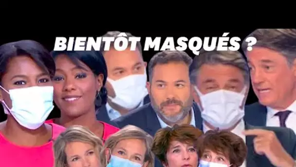 Faut-il aussi porter un masque sur les plateaux télé?