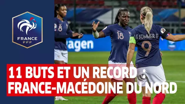 Tous les buts de France Macedoine du Nord Féminines (11-0) I FFF 2020