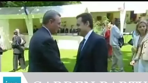Garden party: Jacques Chirac à Sarkozy "le patron c'est moi !" - Archive vidéo INA