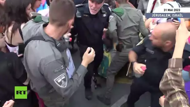 Israël : des manifestants se heurtent à la police lors du défilé de la fierté à Jérusalem