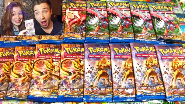 Ouverture de 16 Boosters Pokémon RUPTURE TURBO FR ! INCROYABLE CARTE POKEMON ULTRA-RARE !