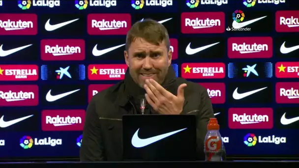 Rueda de prensa FC Barcelona vs RC Celta