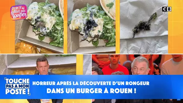 Horreur après la découverte d’un rongeur dans un burger à Rouen !