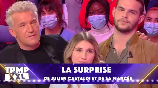 Julien Castaldi et sa fiancée font une surprise à Benjamin Castaldi !