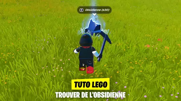 OU TROUVER DE L'OBSIDIENNE ET COMMENT LE RECUPERER ! (LEGO FORTNITE)