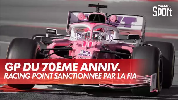 Formule 1 : Racing Point sanctionnée par la FIA