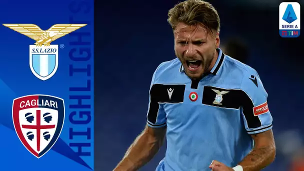 Lazio 2-1 Cagliari | Milinkovic e Immobile ribaltano il Cagliari | Serie A TIM