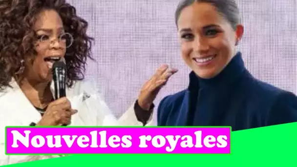 Meghan Markle reçoit une prise spéciale de son ami et voisin Oprah alors que Cambridges impressionne