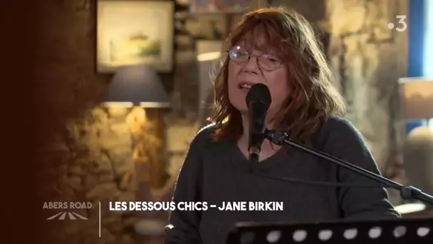 Jane Birkin. Les dessous chics pour Abers Road avec Gaëtan Roussel