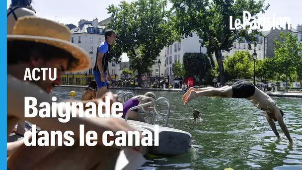 «C'est sérieux de se baigner dans le canal ?» : quand des Parisiens font plouf dans leur eau