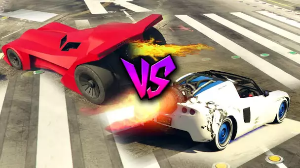 BATMOBILE vs ROCKET VOLTIC