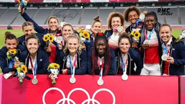 JO 2021 (Rugby à 7) : Les Bleues "frustrées par la finale mais fières de la médaille d'argent"