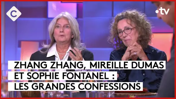 Zhang Zhang, Mireille Dumas et Sophie Fontanel - C à vous - 28/09/2023