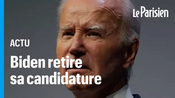 États-Unis : Joe Biden annonce le retrait de sa candidature pour la présidentielle