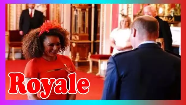 ''A eu un fou rire'' William accueille Spice Girl p0ur lui rendre hommage au palais de Buckingham