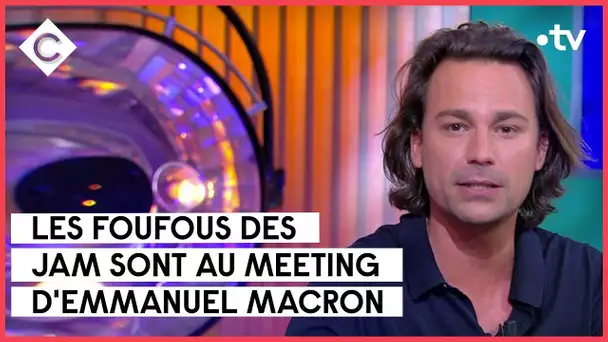 Gros problème de temps de parole pour Emmanuel Macron - C à vous - 04/04/2022
