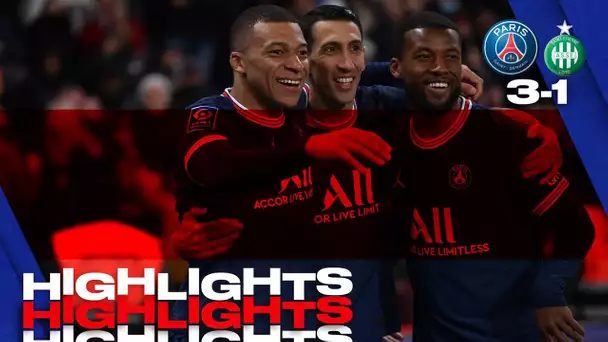 HIGHLIGHTS | PSG 3-1 ST ETIENNE | Mbappé, Danilo ⚽️