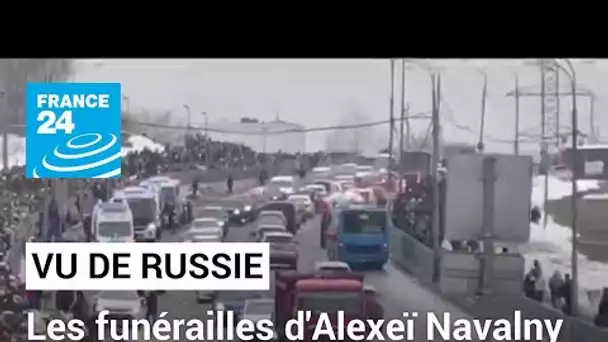 Les funérailles d'Alexeï Navalny ignorées par les médias russes • FRANCE 24