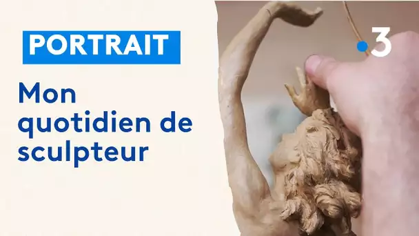 Le quotidien de Pierre Feuillade, passionné de sculpture depuis ses 15 ans