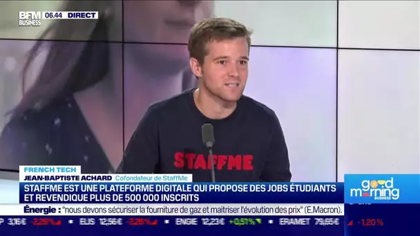 Jean-Baptiste Achard (StaffMe) : StaffMe se fait racheter par House of HR