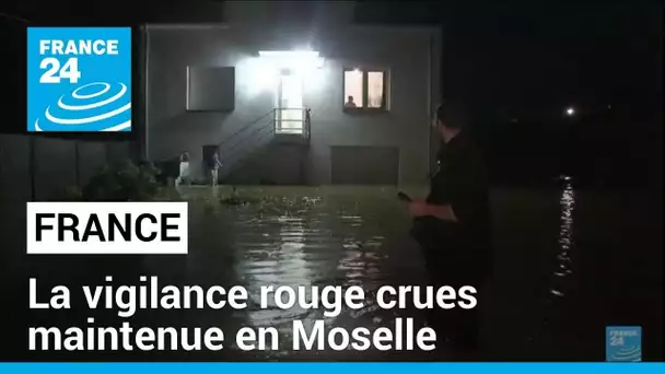 Inondations en Moselle : la vigilance rouge crues est maintenue samedi 18 mai • FRANCE 24