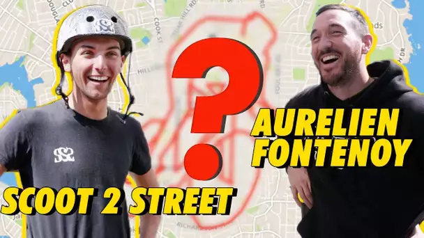 GPS DRAWING: TROTTINETTE FREESTYLE vs VTT ! (ft scoot 2 street & Aurelien Fontenoy)