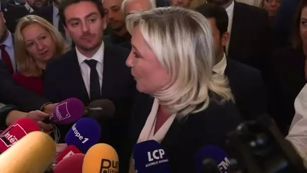 "Qu'il aille planter des fraises": passe d'armes entre M. Le Pen et B. Le Maire à l'Assemblée