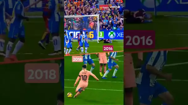 Which MESSI Free Kick vs Espanyol do you prefer?! ✨⚽
