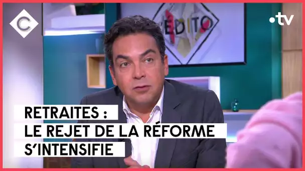 Retraites : une bataille perdue par le gouvernement ? - Patrick Cohen - C à vous - 27/01/2023