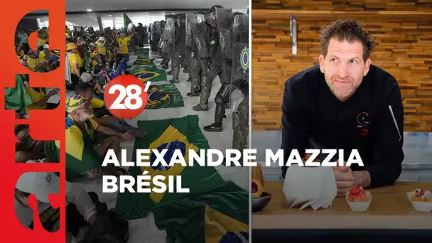 Alexandre Mazzia, 3 étoiles aux JO 2024 / Brésil : coup d'État ? - 28 Minutes - ARTE