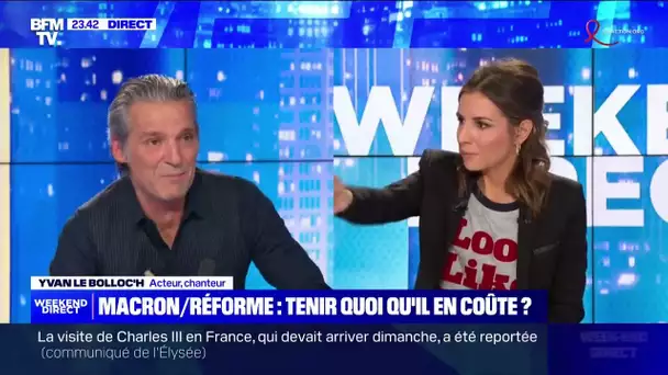 YVAN LE BOLLOC'H DÉTRUIT MACRON "MELON 2000"