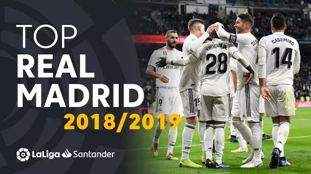 TOP Goles Real Madrid LaLiga Santander 2018/2019