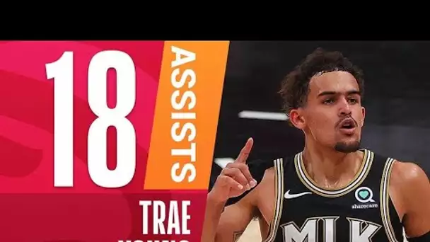 Trae Young Becomes YOUNGEST Player to Drop 18+ Assists in Playoffs! 🚨