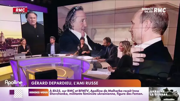 Depardieu a contacté la presse pour prendre position dans le conflit en Ukraine
