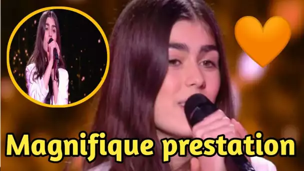 The Voice Kids 2023 - Madeleine chante "Imagine" de John Lennon dans deux langues différentes