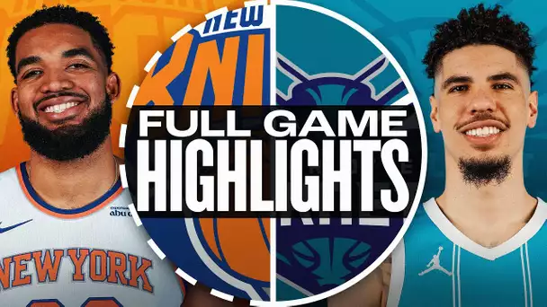KNICKS at HORNETS | FULL GAME HIGHLIGHTS | March 20, 2025