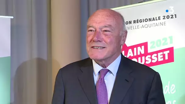 Alain Rousset annonce sa candidature aux élections régionales