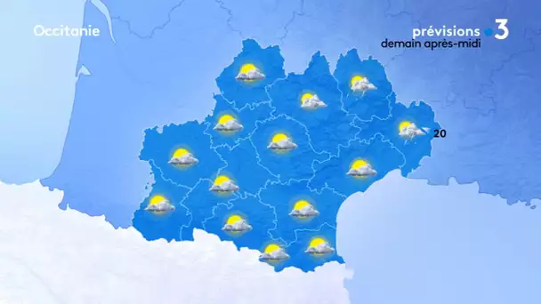 Météo de ce vendredi : un ciel nuageux et localement pluvieux