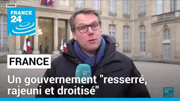 Rentrée des nouveaux ministres en France : un gouvernement "resserré, rajeuni et droitisé"