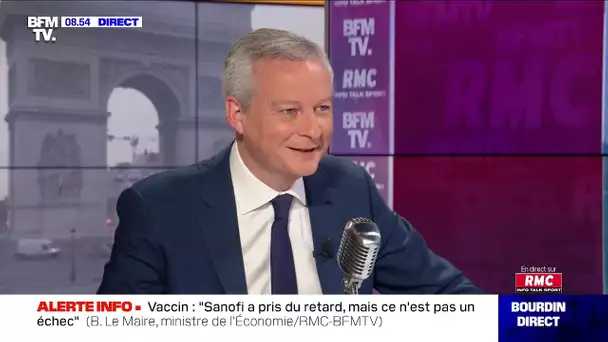 Bruno Le Maire face à Jean-Jacques Bourdin sur RMC et BFMTV