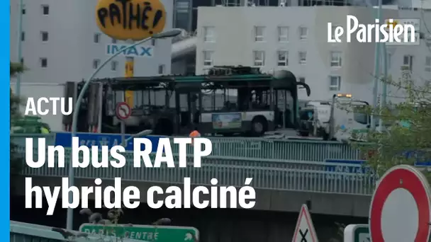Encore un bus RATP en feu à Paris