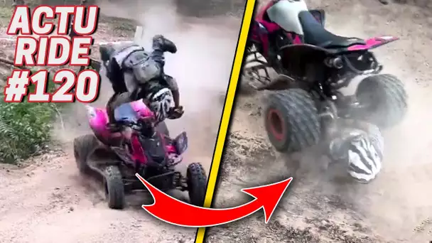 Lewis Hamilton en surf électrique ! Les français triomphent en VTT ! Énorme crash en quad !